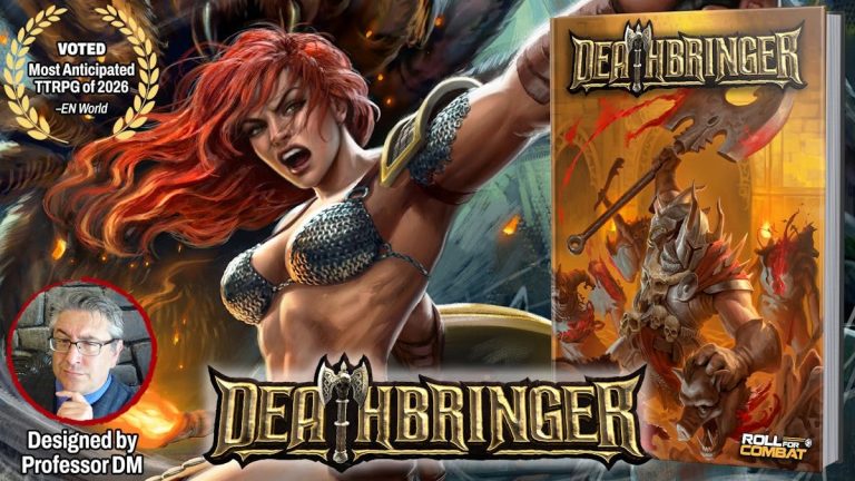 Deathbringer JDR © Roll For Combat / Professor DM