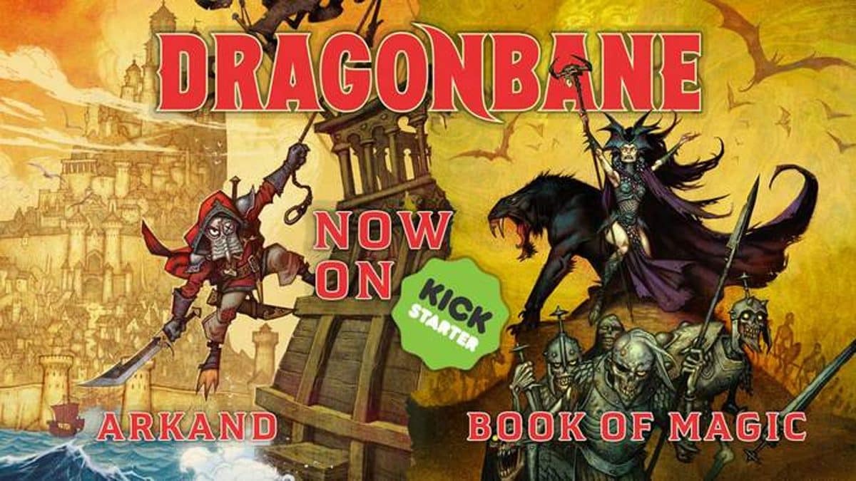 Dragonbane : Arkand et Book of Magic © Free League Publishing
