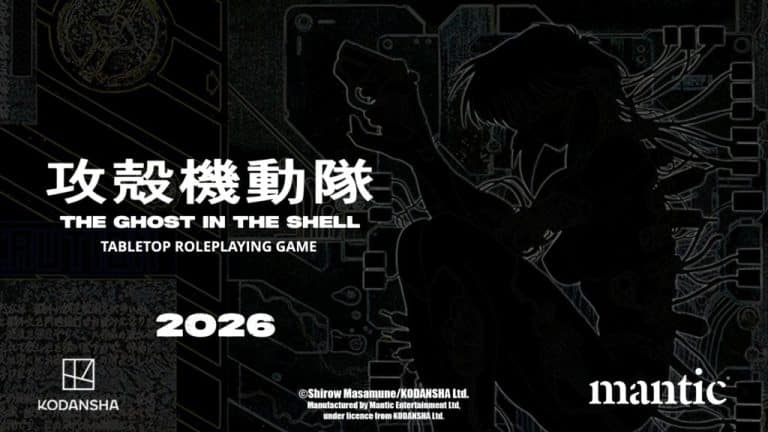 The Ghost in the Shell: Tabletop Roleplaying Game © Mantic Games / Kodansha