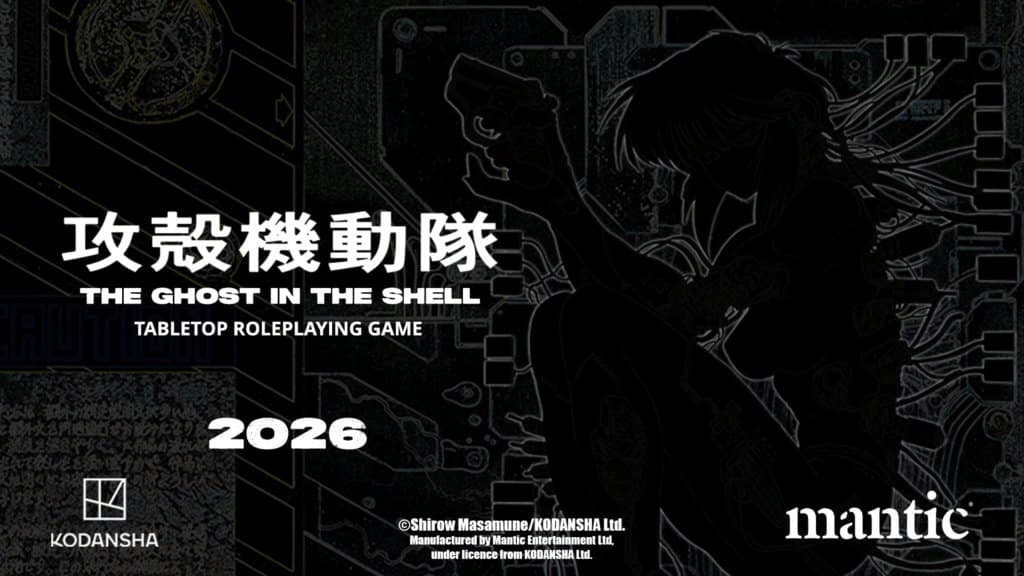 The Ghost in the Shell: Tabletop Roleplaying Game © Mantic Games / Kodansha