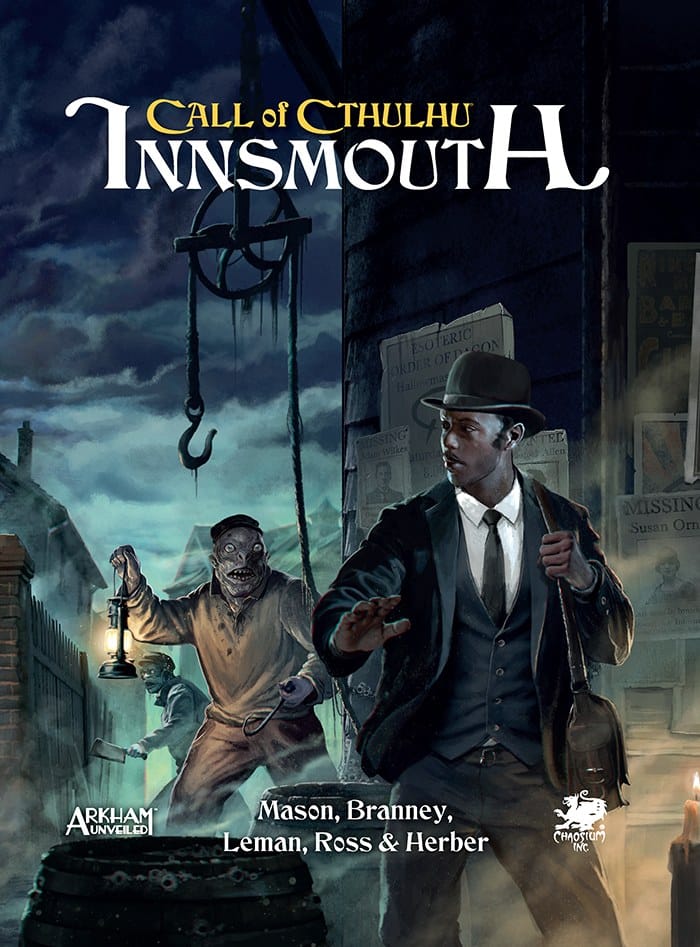 Couverture de Call of Cthulhu: Innsmouth © Chaosium Inc.