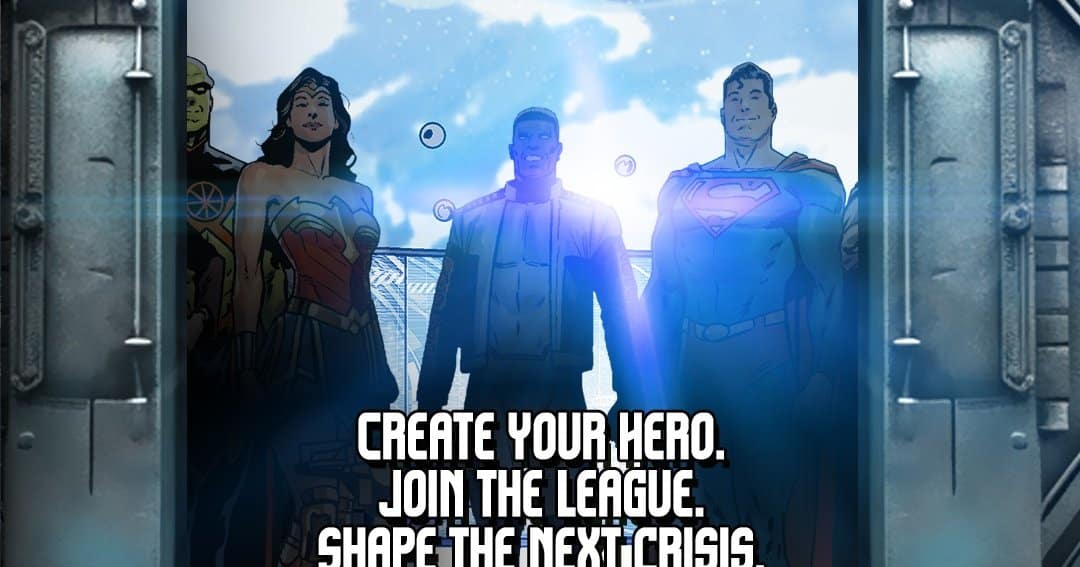 Justice League Unlimited: The Roleplaying Game — visuel officiel de campagne © DC / D20 Culture