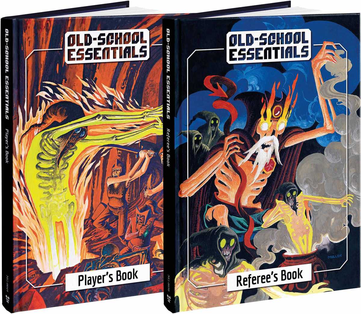 Old-School Essentials 2026 Update — Player's Book et Referee's Book (c) Necrotic Gnome