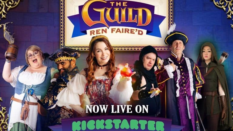 The Guild: Ren Faire’d — visuel officiel de la campagne Kickstarter © Felicia Day / The Guild
