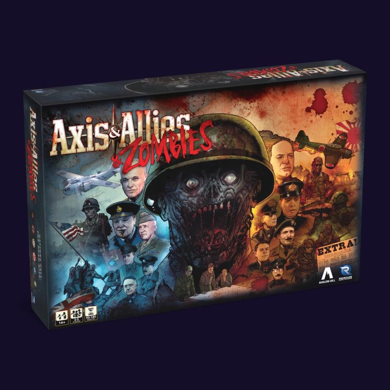 Axis & Allies: Zombies — boîte du jeu © Renegade Game Studios