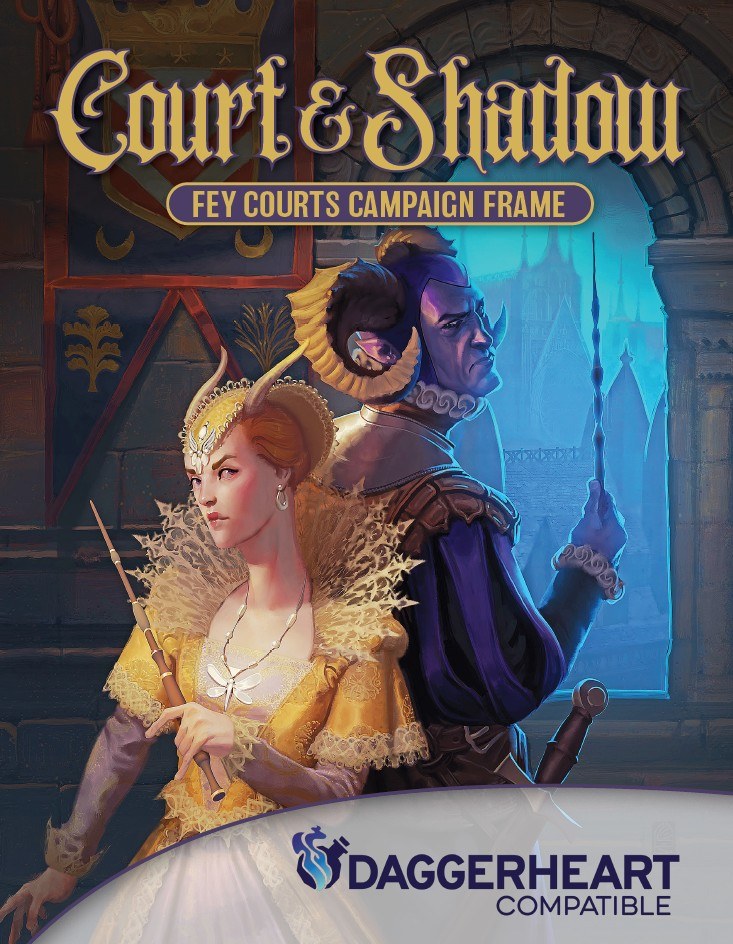 Court & Shadow, campaign frame Daggerheart de Kobold Press © Kobold Press