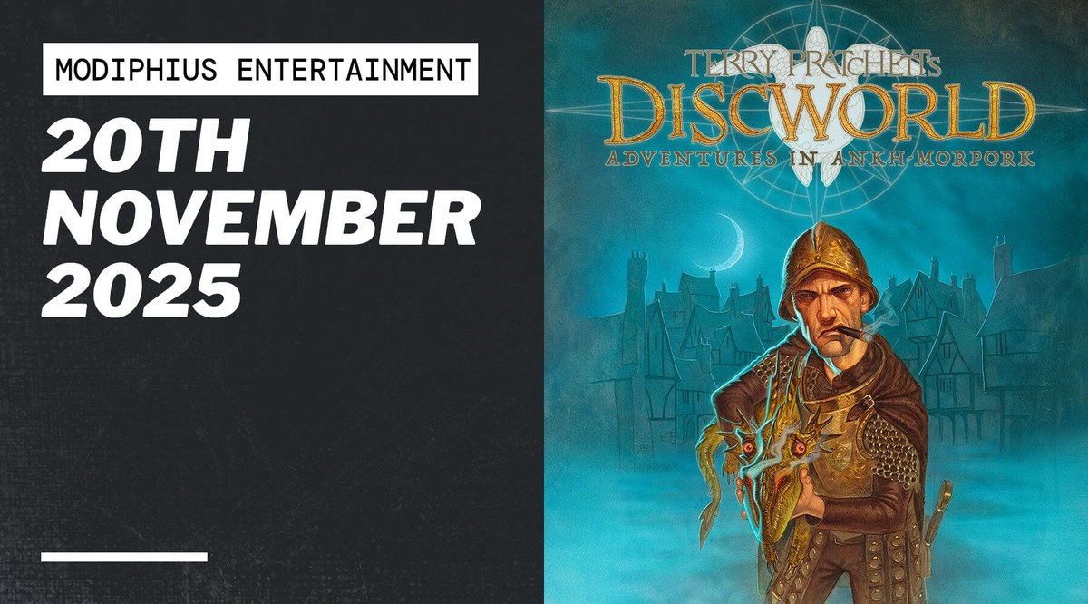 Kill Sam Vimes et Readers Digested, jeux Discworld de Modiphius — © Modiphius Entertainment