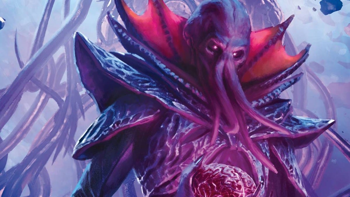 Unearthed Arcana Underdark Options - flagelleur mental - illustration Michael Broussard (c) Wizards of the Coast