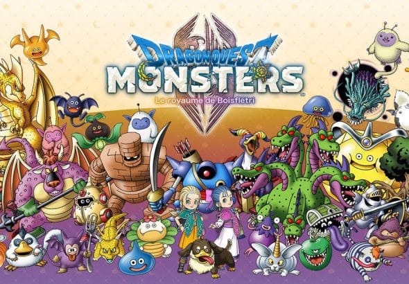 DRAGON QUEST MONSTERS : Le royaume de Boisflétri — visuel officiel Square Enix © ARMOR PROJECT/BIRD STUDIO/SQUARE ENIX, © SUGIYAMA KOBO