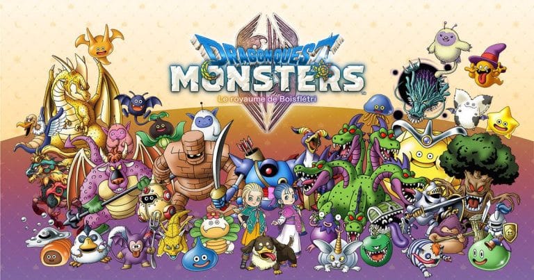 DRAGON QUEST MONSTERS : Le royaume de Boisflétri — visuel officiel Square Enix © ARMOR PROJECT/BIRD STUDIO/SQUARE ENIX, © SUGIYAMA KOBO