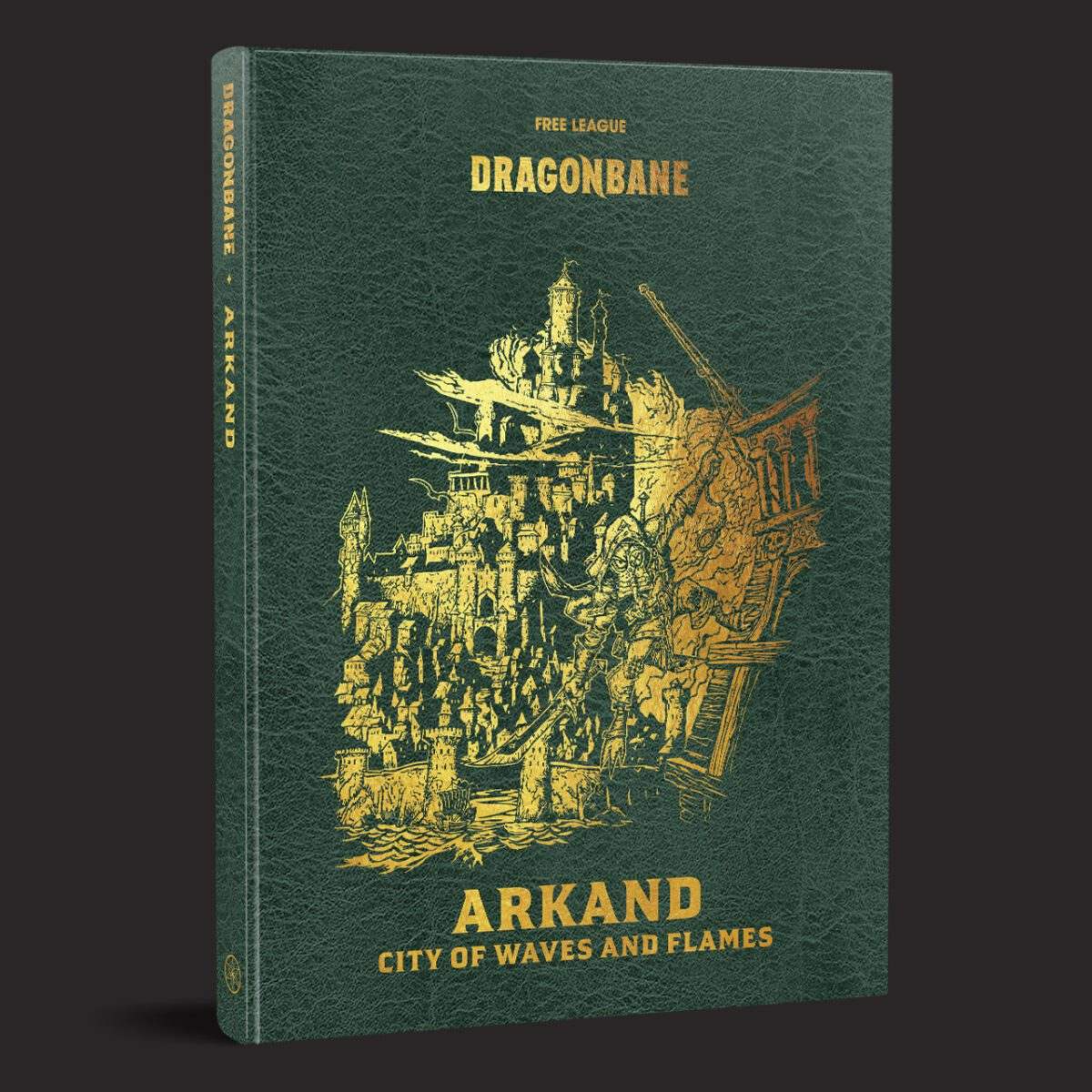 Dragonbane — Arkand : City of Waves and Flames, édition collector © Free League Publishing