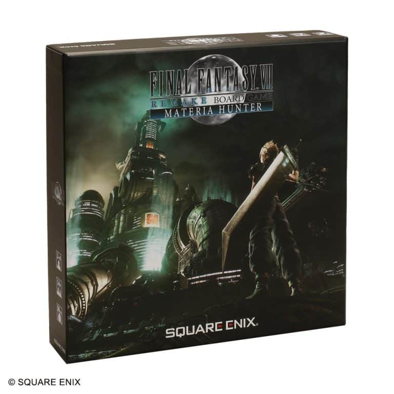 FINAL FANTASY VII REMAKE -BOARD GAME- MATERIA HUNTER — boîte officielle — © SQUARE ENIX