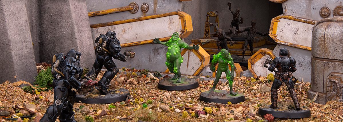 Fallout: Wasteland Warfare, nouvelle édition — visuel officiel © Modiphius Entertainment
