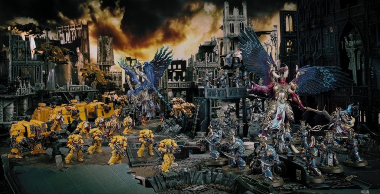 Illustration officielle Warhammer 40,000 — Games Workshop recrute trois Product Developer (Kill Team, Blood Bowl, Warhammer Quest) © Games Workshop