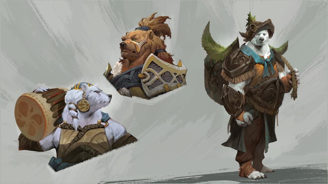 Guild Wars 3, les Kodans espèce jouable — visuel officiel © ArenaNet, LLC