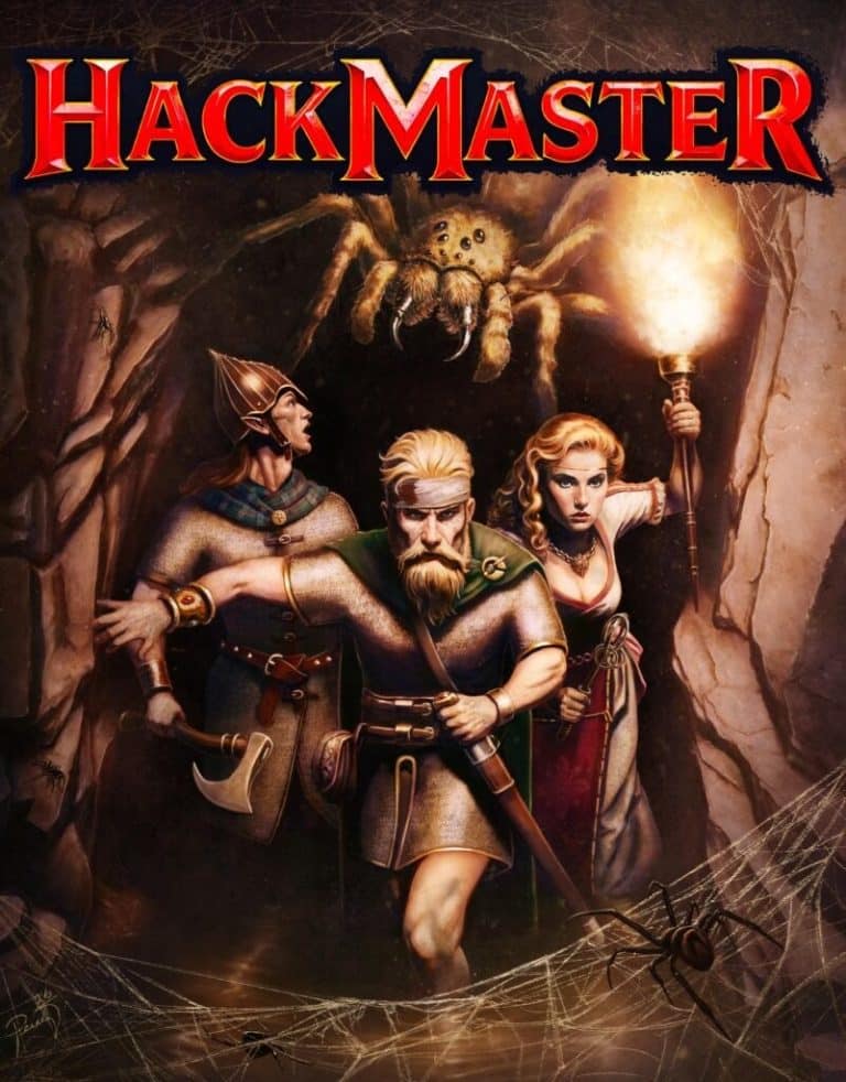 HackMaster 25th Anniversary Edition — illustration de couverture © Kenzer & Company