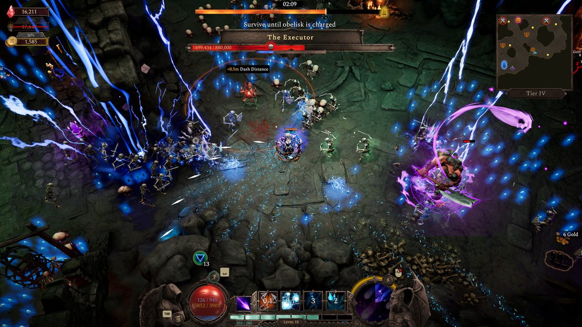Hellforged — capture officielle du jeu © Moonpyre / Grindstone