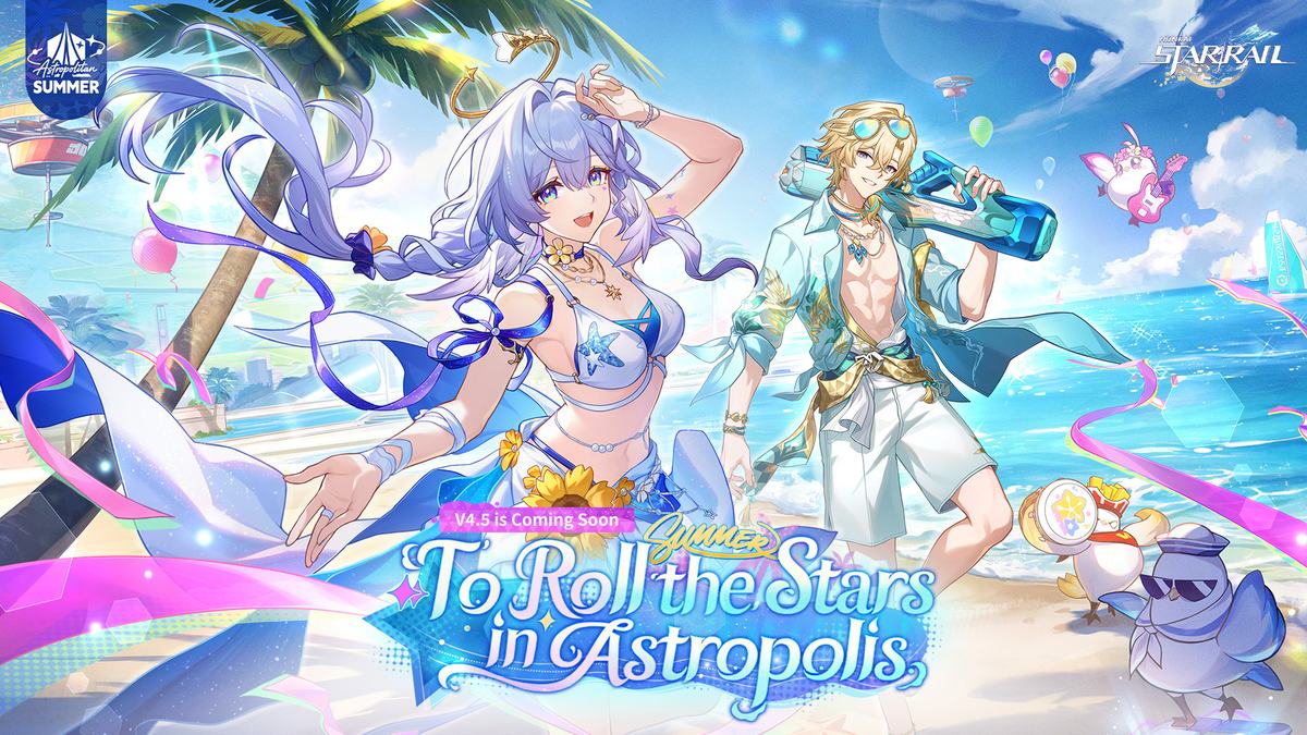 Honkai: Star Rail version 4.5 « Un pari de mille étoiles » — visuel officiel © HoYoverse / COGNOSPHERE