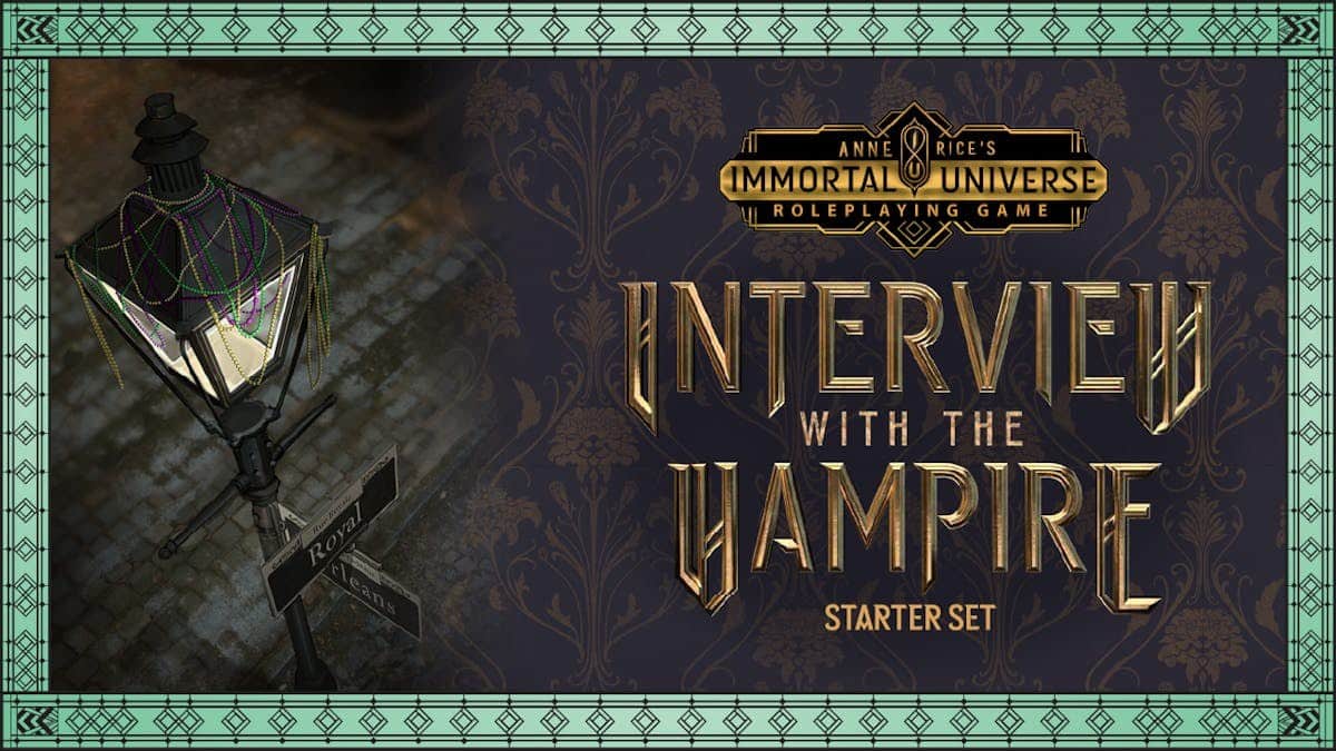 Immortal Universe RPG - Interview with the Vampire, campagne BackerKit - (c) Renegade Game Studios / AMC