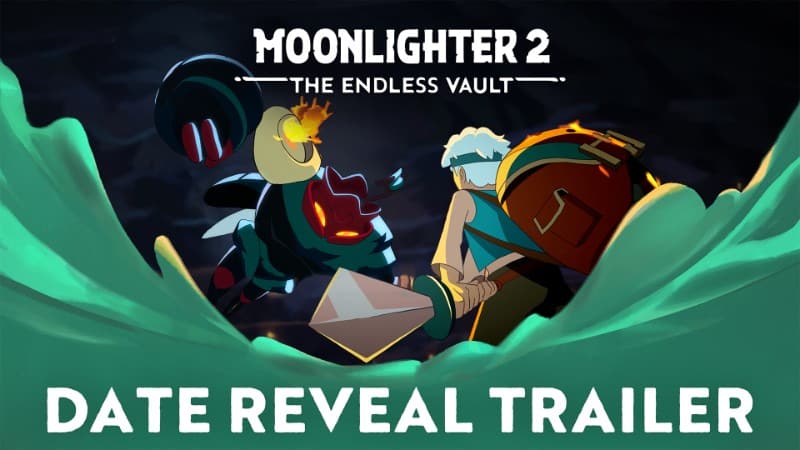 Moonlighter 2: The Endless Vault — visuel officiel du Date Reveal Trailer © Digital Sun / 11 bit studios