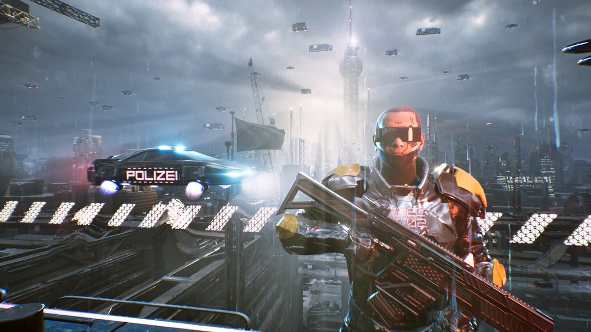 NEO BERLIN 2087, sortie annoncée en 2028 — © Elysium Game Studio / ByteRockers' Games