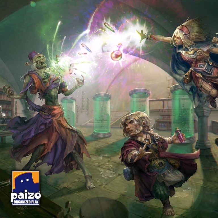 Paizo Organized Play, mise à jour d'août 2026 — © Paizo Inc.