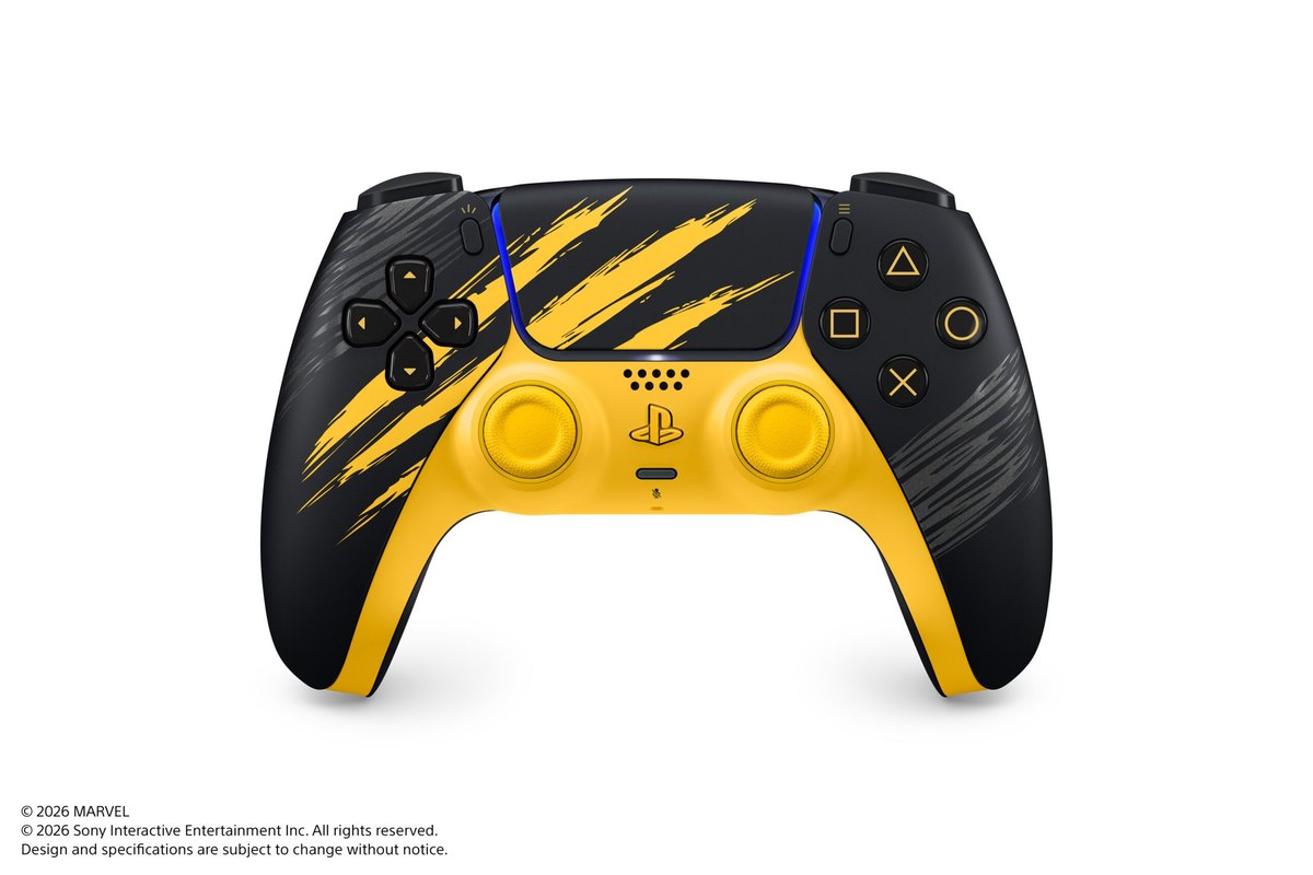 PS5 Digital Edition Marvel's Wolverine Battle Yellow Limited Edition © Sony Interactive Entertainment