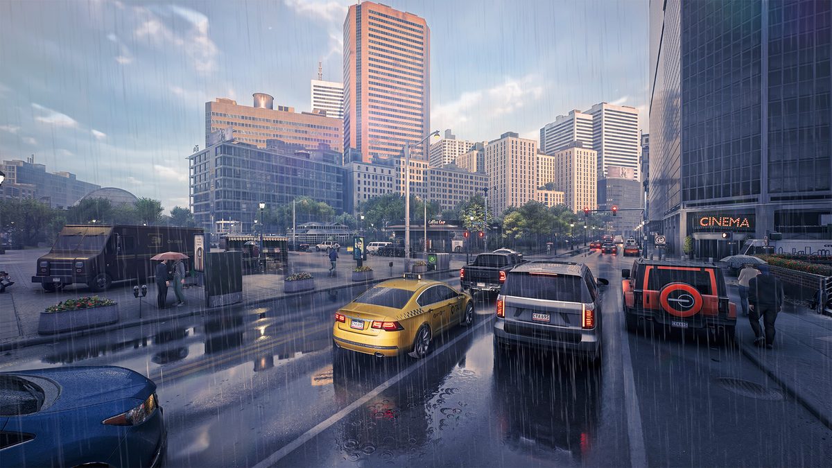 Rideshare "Stimulator" — capture officielle de la fiche Steam © Saber Interactive / UNIGINE
