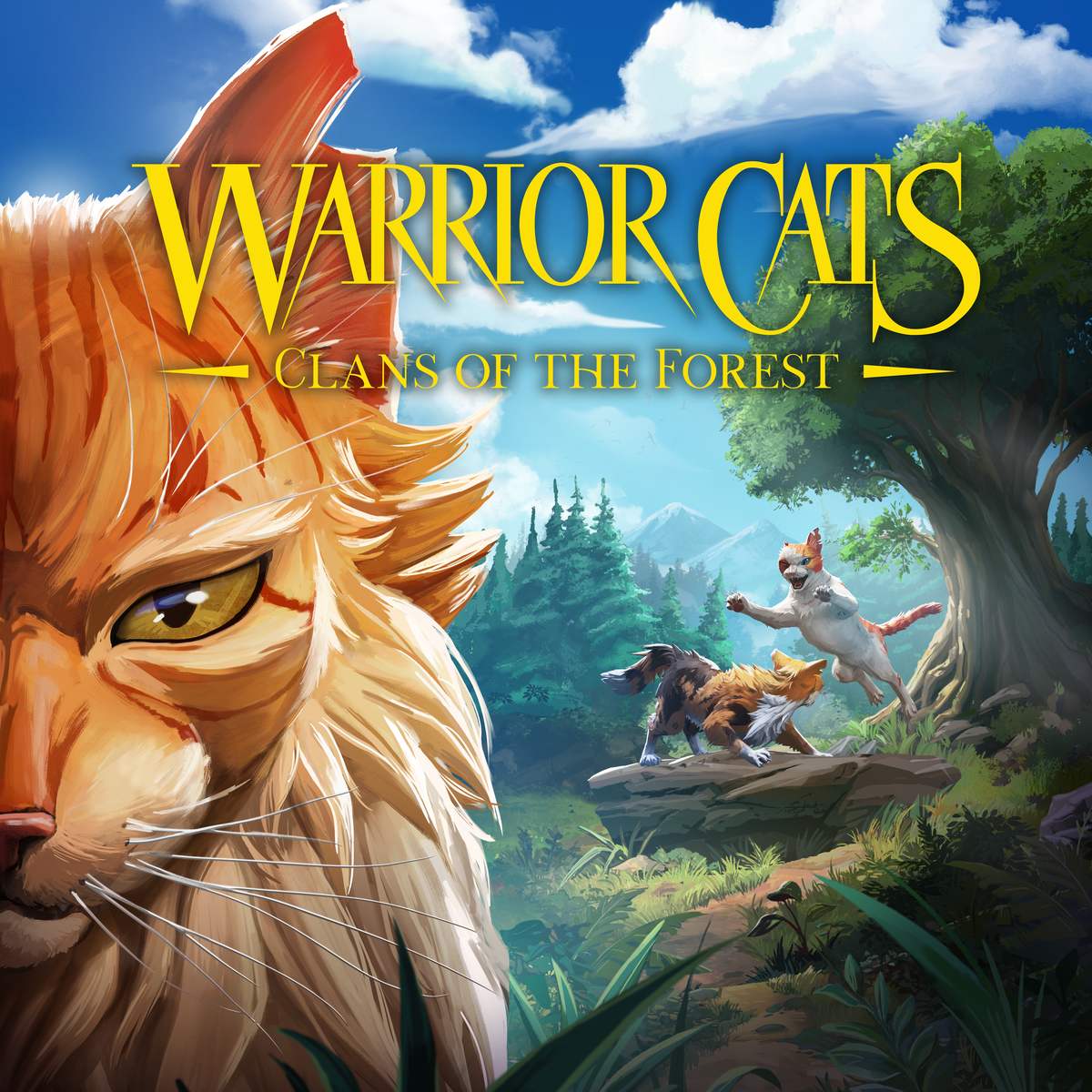 Warrior Cats: Clans of the Forest — key art officiel © Working Partners Ltd (Coolabi) / Trailmark Games