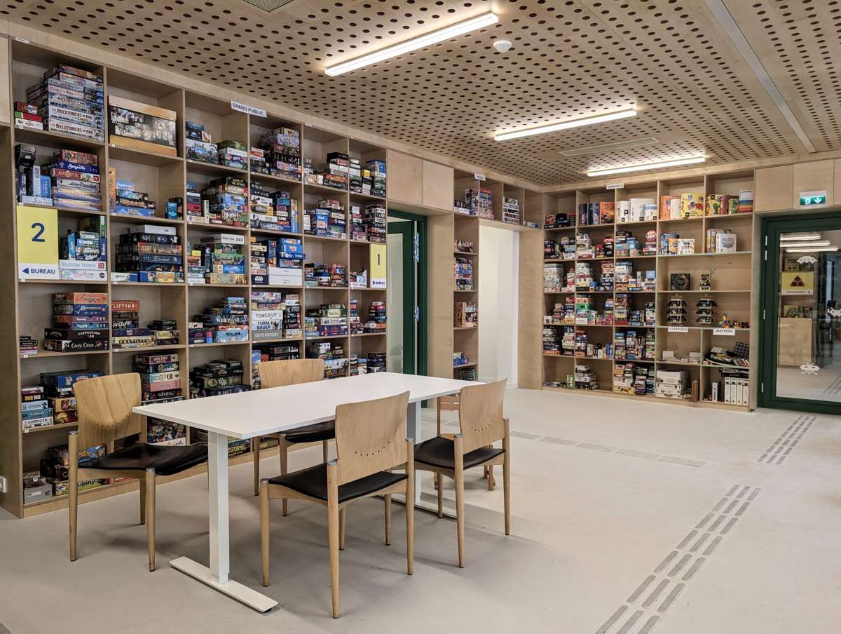 Salle de jeux de la ludoth&egrave;que AccessiJeux, 9 boulevard Carnot, Paris 12e