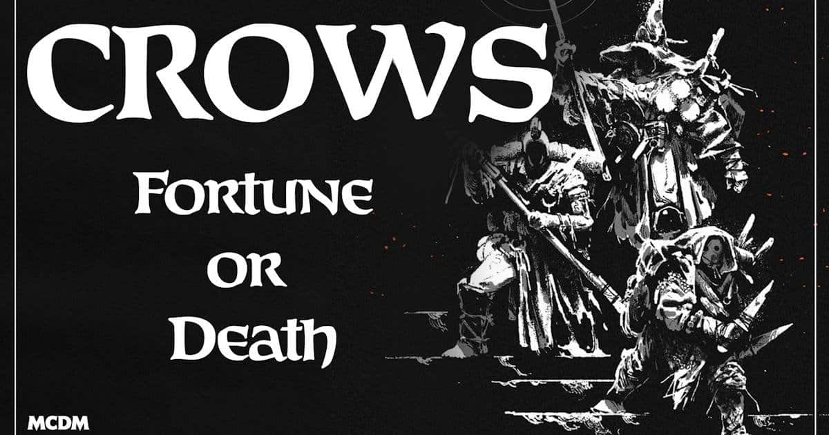 Crows: Fortune or Death, campagne BackerKit de MCDM Productions — © MCDM Productions