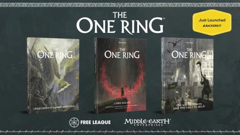 The One Ring RPG — campagne BackerKit © Free League Publishing / Middle-earth Enterprises