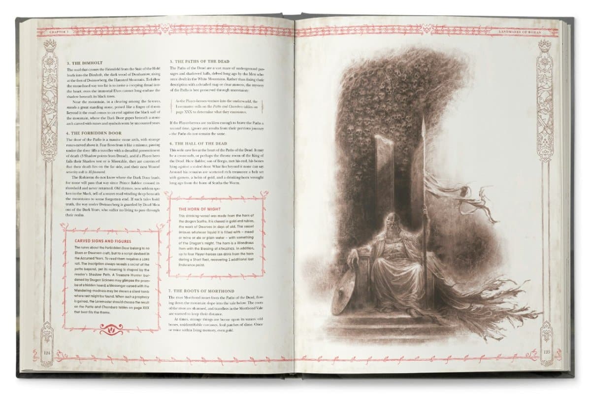 The White Tower and the Hall of Gold, extension The One Ring de Free League — © Free League Publishing / © 2026 Middle-earth Enterprises LLC