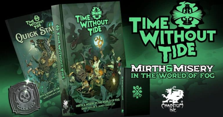 Time Without Tide : la campagne de Chaosium a clôturé à 253 636 $, 25 fois son objectif