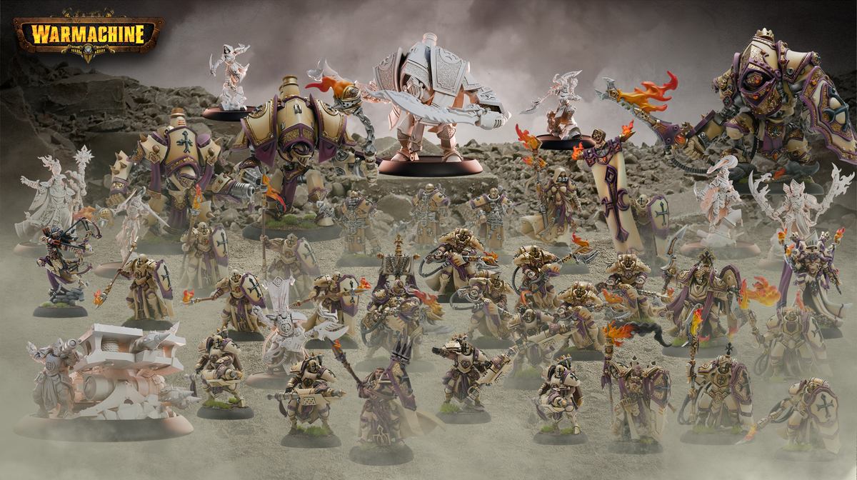 Warmachine ressuscite le Protectorat de Menoth : 599,94 £ l'armée complète, livrée en trois vagues jusqu'en 2027